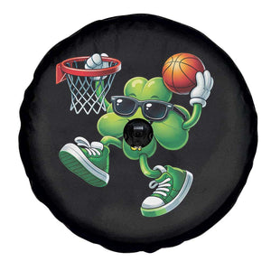 Funny 67 Meme Six Seven Basketball Shamrock St Patricks Day Spare Tire Cover TS11 Print Your Wear