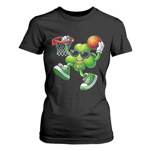 Funny 67 Meme Six Seven Basketball Shamrock St Patricks Day T Shirt For Women TS11 Black Print Your Wear