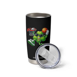 Funny 67 Meme Six Seven Basketball Shamrock St Patricks Day Tumbler Cup TS11 Print Your Wear