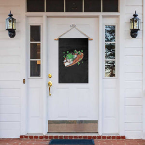 Funny Baseball St Patricks Day Home Plate Drip Garden Flag TS11 Print Your Wear