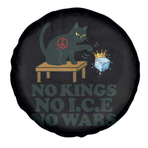No Kings No Ice No Wars Cat Spare Tire Cover Funny Political Freedom Activist TS11 Print Your Wear