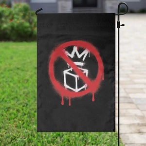 No Kings No Ice Protest Garden Flag Vintage Political Stop Sign Graffiti Graphic TS11 Print Your Wear
