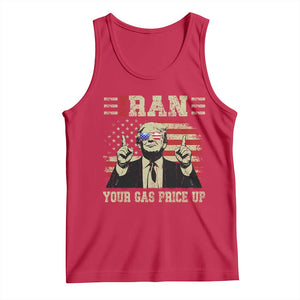 Iran Your Gas Price Up Tank Top Funny Political Gas Station TS11 Red Print Your Wear