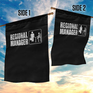 Regional Manager Garden Flag Funny Dad Baby Matching TS11 Print Your Wear