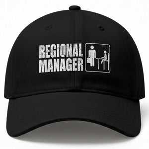 Regional Manager Baseball Cap Funny Dad Baby Matching TS11 Print Your Wear