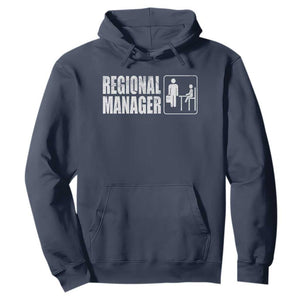 Regional Manager Hoodie Funny Dad Baby Matching TS11 Navy Print Your Wear