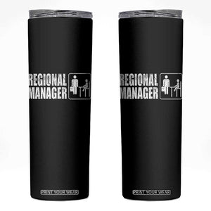 Regional Manager Skinny Tumbler Funny Dad Baby Matching TS11 Black Print Your Wear