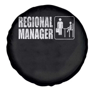 Regional Manager Spare Tire Cover Funny Dad Baby Matching TS11 Print Your Wear