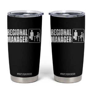Regional Manager Tumbler Cup Funny Dad Baby Matching TS11 Black Print Your Wear