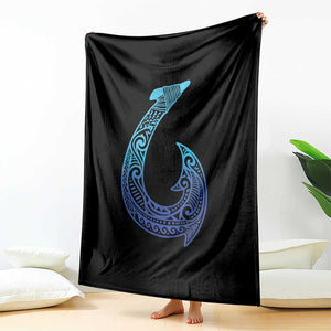 Tribal Makau Hawaiian Fish Hook Pacific Islander Hawaiian Throw Blanket TS11 Print Your Wear