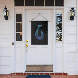Tribal Makau Hawaiian Fish Hook Pacific Islander Hawaiian Garden Flag TS11 Print Your Wear