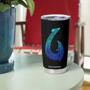 Tribal Makau Hawaiian Fish Hook Pacific Islander Hawaiian Tumbler Cup TS11 Print Your Wear