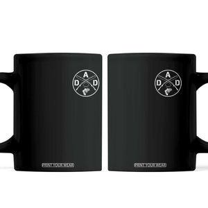 Fishing Dad Coffee Mug Fisherman Fish Lover Father's Day Gift TS11 Black Print Your Wear