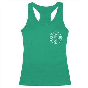 Fishing Dad Racerback Tank Top Fisherman Fish Lover Father's Day Gift TS11 Irish Green Print Your Wear