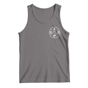 Fishing Dad Tank Top Fisherman Fish Lover Father's Day Gift TS11 Deep Heather Print Your Wear
