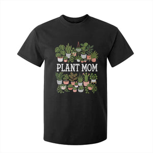 Plant Mom T Shirt For Kid Funny Plant Lady Mama Floral Garden TS11 Black Print Your Wear