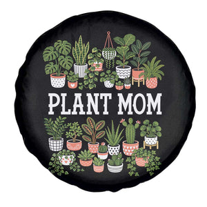 Plant Mom Spare Tire Cover Funny Plant Lady Mama Floral Garden TS11 Print Your Wear