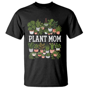 Plant Mom T Shirt Funny Plant Lady Mama Floral Garden TS11 Black Print Your Wear