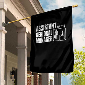 Assistant To The Regional Manager Garden Flag Funny Dad Baby Matching TS11 Print Your Wear