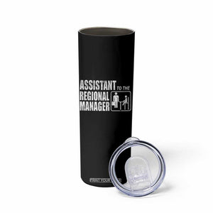 Assistant To The Regional Manager Skinny Tumbler Funny Dad Baby Matching TS11 Print Your Wear