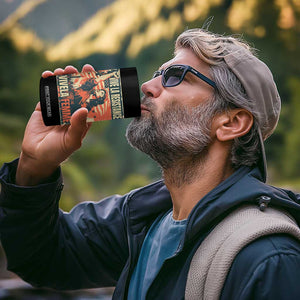 Vive La Resistance Vivela Femme 4 in 1 Can Cooler Tumbler Feminist Women's Right Political Sattire TS11 Print Your Wear