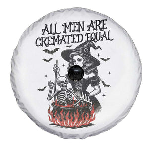 Witch All Men Are Cremated Equal Spare Tire Cover Feminist Halloween TS11 Print Your Wear