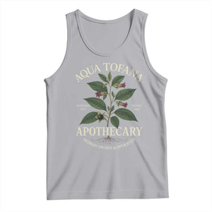 Aqua Tofana Apothecary Tank Top Feminist Woman Owned And Operated TS11 Athletic Heather Print Your Wear