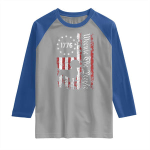 Funny 4th Of July Dachshund Lover Raglan Shirt Weenie The People American Flag TS11 Sport Gray Royal Print Your Wear