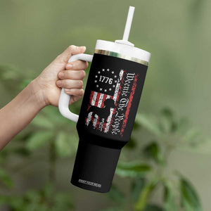 Funny 4th Of July Dachshund Lover Tumbler With Handle Weenie The People American Flag TS11 Print Your Wear