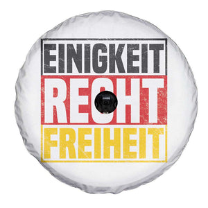 Proud Germany Spare Tire Cover Einigkeit Recht Freiheit German Flag TS11 Print Your Wear