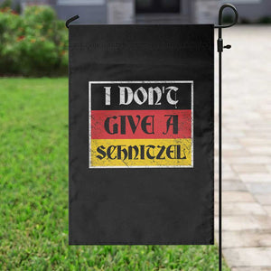 German Beer Drinking Garden Flag I Don't Give A Schnitzel Oktoberfest TS11 Print Your Wear