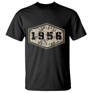 70th Birthday Hunting T Shirt 1956 Limited Edition Vintage Camouflage Gifts For Turning 70