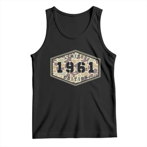 65th Birthday Hunting Tank Top 1961 Limited Edition Vintage Camouflage Gifts For Turning 65