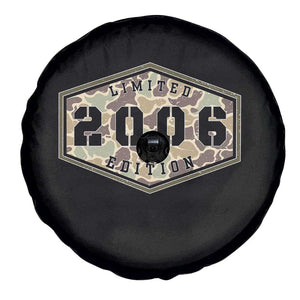 20th Birthday Hunting Spare Tire Cover 2006 Limited Edition Vintage Camouflage Gifts For Turning 20