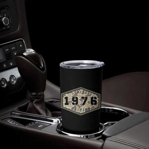 50th Birthday Hunting Tumbler Cup 1976 Limited Edition Vintage Camouflage Gifts For Turning 50
