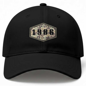 40th Birthday Hunting Baseball Cap 1986 Limited Edition Vintage Camouflage Gifts For Turning 40