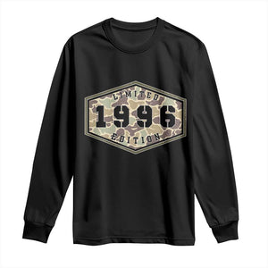 30th Birthday Hunting Long Sleeve Shirt 1996 Limited Edition Vintage Camouflage Gifts For Turning 30
