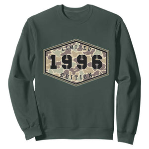 30th Birthday Hunting Sweatshirt 1996 Limited Edition Vintage Camouflage Gifts For Turning 30