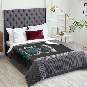 Funny I Am Not A Princess I Am A Shieldmaiden Throw Blanket Viking Pride TS11 Print Your Wear