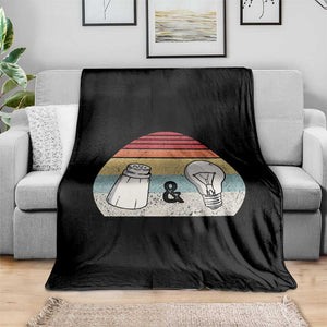 Retro Salt And Light Be Ye Salt Christian Throw Blanket TS11 Print Your Wear