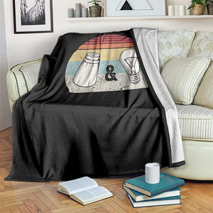 Retro Salt And Light Be Ye Salt Christian Throw Blanket TS11 Print Your Wear