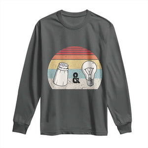 Retro Salt And Light Be Ye Salt Christian Long Sleeve Shirt TS11 Dark Heather Print Your Wear