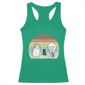 Retro Salt And Light Be Ye Salt Christian Racerback Tank Top TS11 Irish Green Print Your Wear