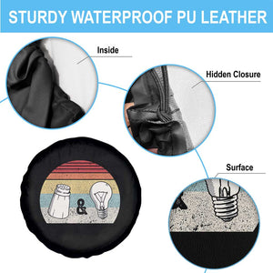 Retro Salt And Light Be Ye Salt Christian Spare Tire Cover TS11 Print Your Wear