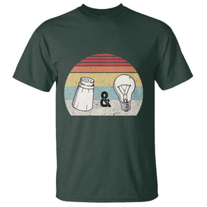 Retro Salt And Light Be Ye Salt Christian T Shirt TS11 Dark Forest Green Print Your Wear
