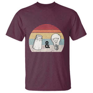 Retro Salt And Light Be Ye Salt Christian T Shirt TS11 Maroon Print Your Wear