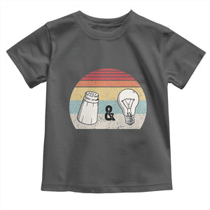 Retro Salt And Light Be Ye Salt Christian Toddler T Shirt TS11 Dark Heather Print Your Wear