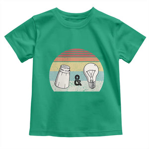 Retro Salt And Light Be Ye Salt Christian Toddler T Shirt TS11 Irish Green Print Your Wear