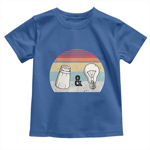 Retro Salt And Light Be Ye Salt Christian Toddler T Shirt TS11 Royal Blue Print Your Wear