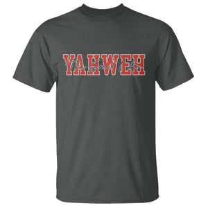 Yahweh The Great I Am T Shirt Christian Religious Faith TS11 Dark Heather Print Your Wear